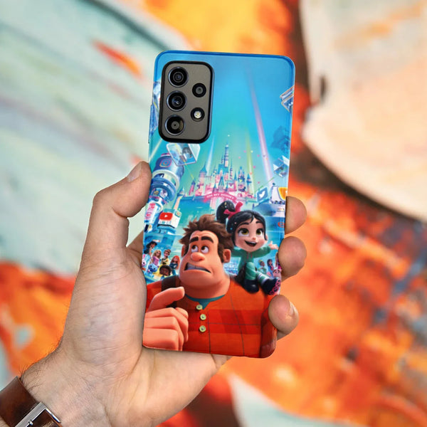 Husa compatibila cu Samsung Galaxy A53 5G model Ralph Breaks the Internet, Silicon, TPU, Viceversa - Viceversa