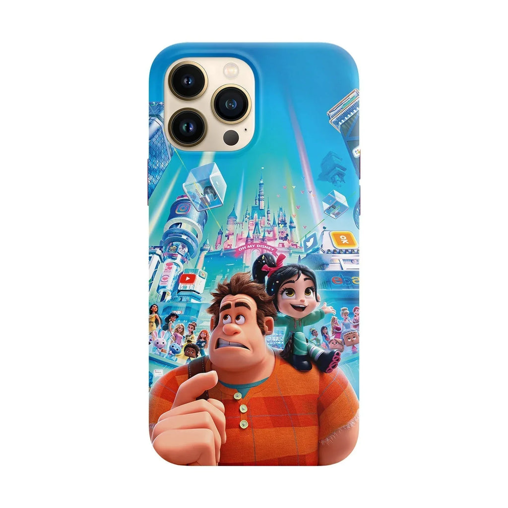 Husa compatibila cu Apple iPhone 14 Plus model Ralph Breaks the Internet, Silicon, TPU, Viceversa - Viceversa