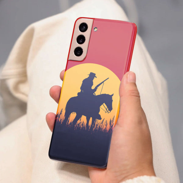 Husa Samsung Galaxy S21 FE model Red Dead Redemption , Silicon, TPU, Viceversa