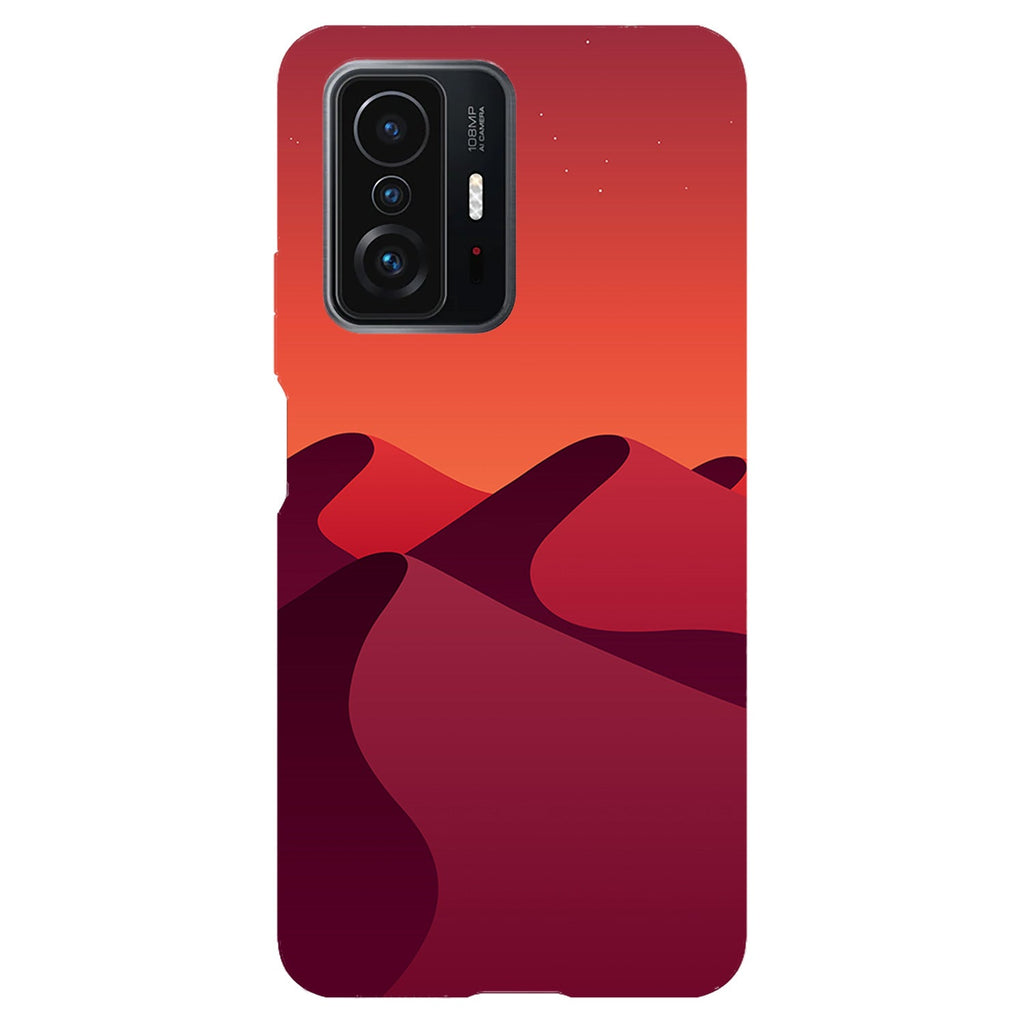 Husa compatibila cu Xiaomi Mi 11 Lite model Red Dunes, Silicon, TPU, Viceversa