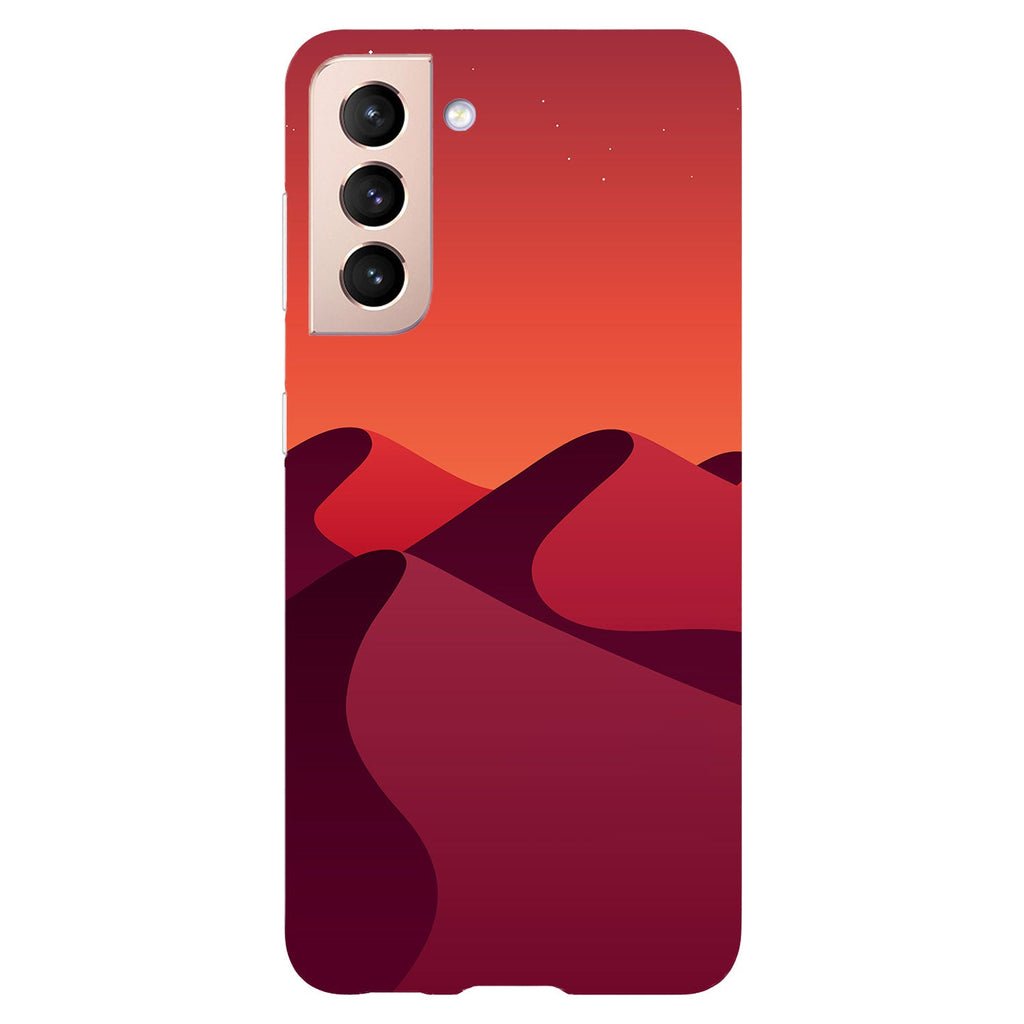 Husa Samsung Galaxy S21 FE model Red Dunes, Silicon, TPU, Viceversa