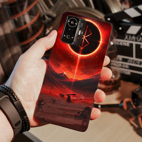 Husa compatibila cu Xiaomi Mi 11 Lite model Red Eclipse, Silicon, TPU, Viceversa