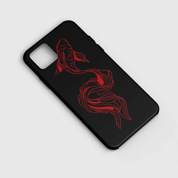 Husa compatibila cu Apple iPhone 13 model Red Koi Fish, Silicon, TPU, Viceversa - Viceversa