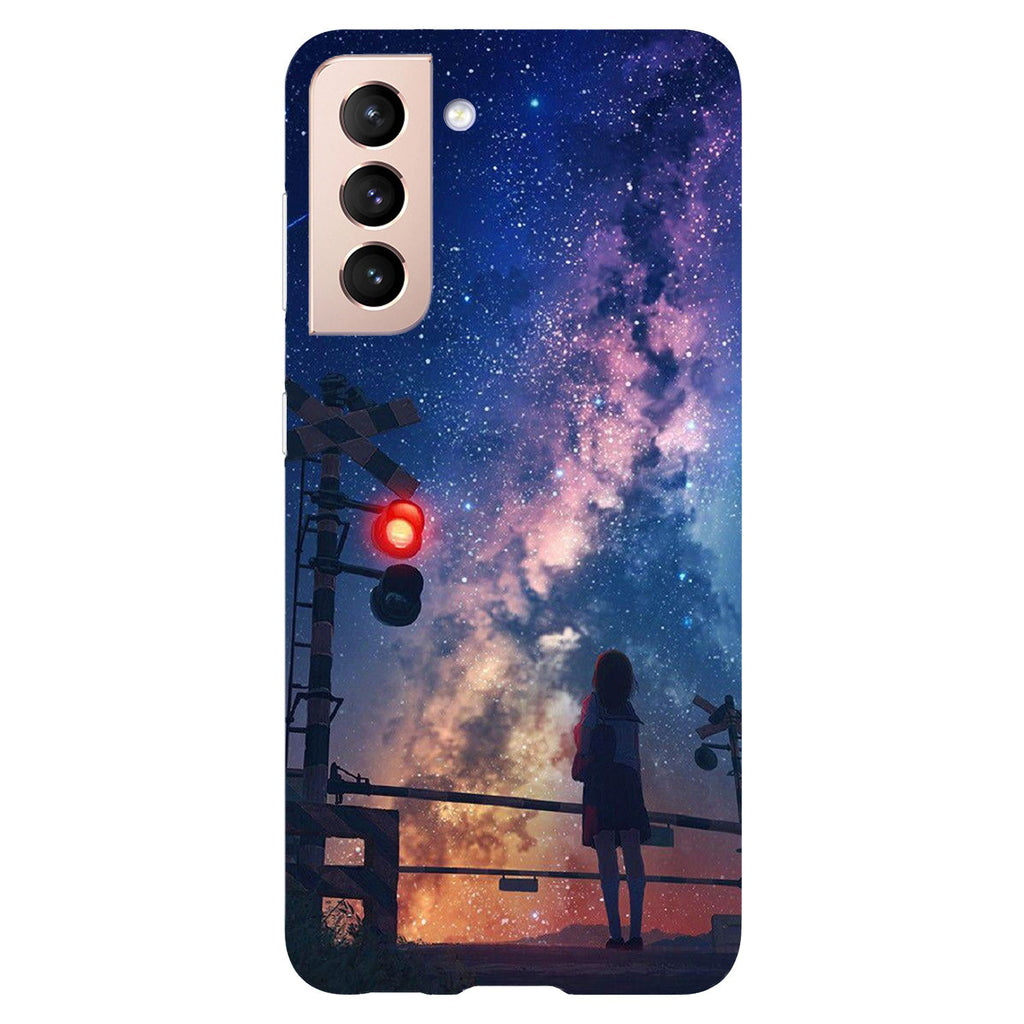 Husa Samsung Galaxy S21 FE model Red Light, Silicon, TPU, Viceversa