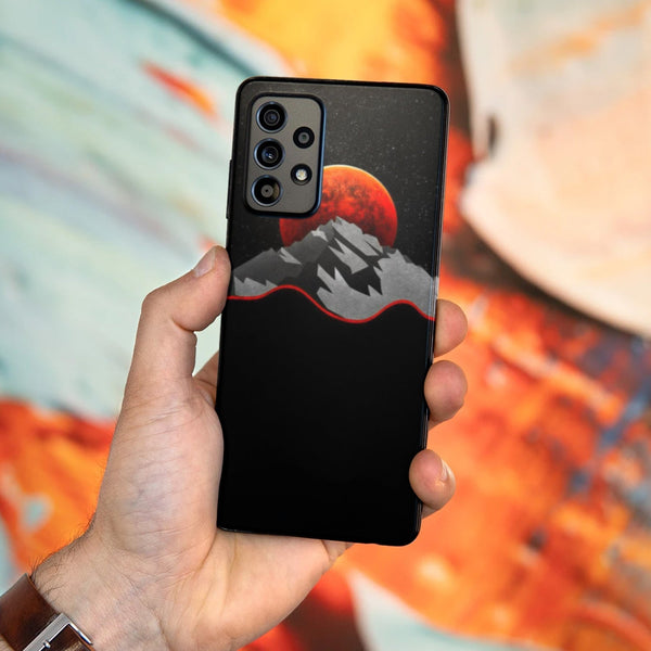 Husa compatibila cu Samsung Galaxy A73 5G model Red Moon, Silicon, TPU, Viceversa