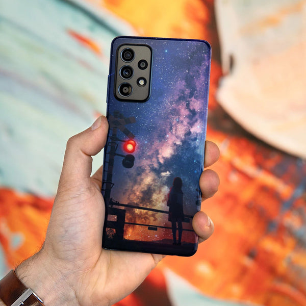 Husa Samsung Galaxy Galaxy A72 model Red Light, Silicon, TPU, Viceversa