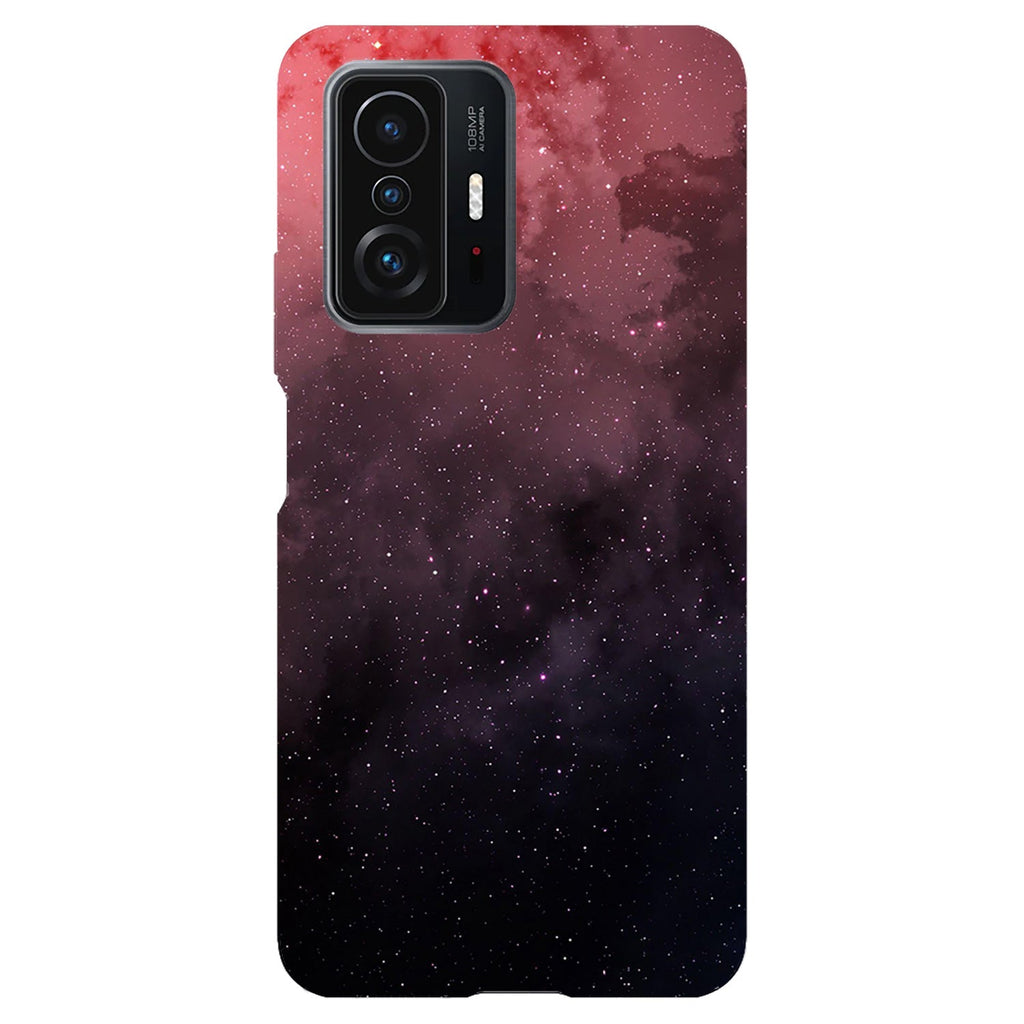 Husa compatibila cu Xiaomi Mi 11 Lite model Red stars, Silicon, TPU, Viceversa