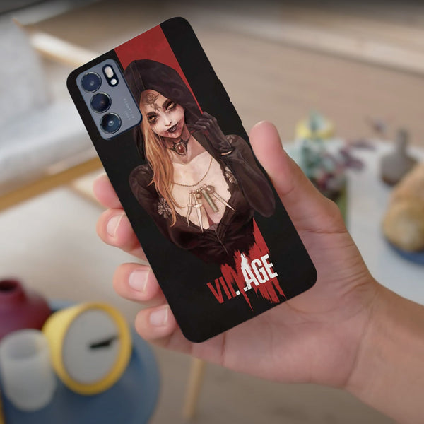 Husa compatibila cu Oppo Reno 5 4G model Resident Evil Village, Silicon, TPU, Viceversa