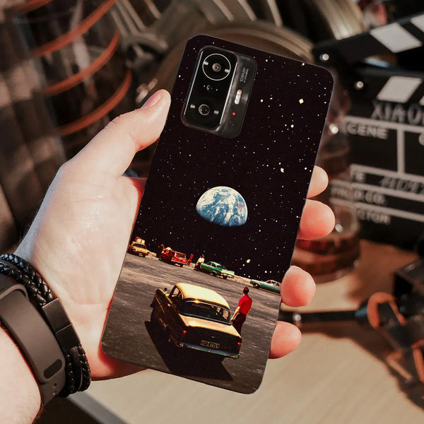 Husa compatibila cu Xiaomi Mi 9T model Retro Cinema, Silicon, TPU, Viceversa