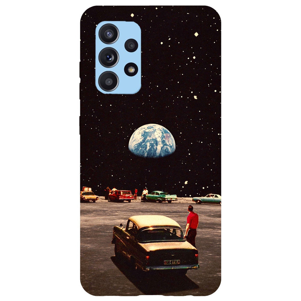 Husa compatibila cu Samsung Galaxy A73 5G model Retro Cinema, Silicon, TPU, Viceversa