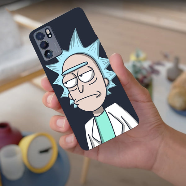 Husa compatibila cu Oppo Reno 5 4G model Rick, Silicon, TPU, Viceversa