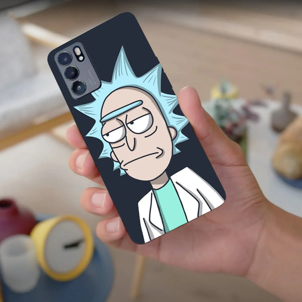 Husa compatibila cu Oppo Find X3 model Rick, Silicon, TPU, Viceversa - Viceversa