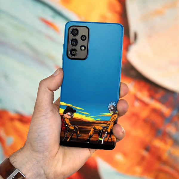Husa Samsung Galaxy Galaxy A52s 5G model Rick And Morty Breaking Bad, Silicon, TPU, Viceversa - Viceversa
