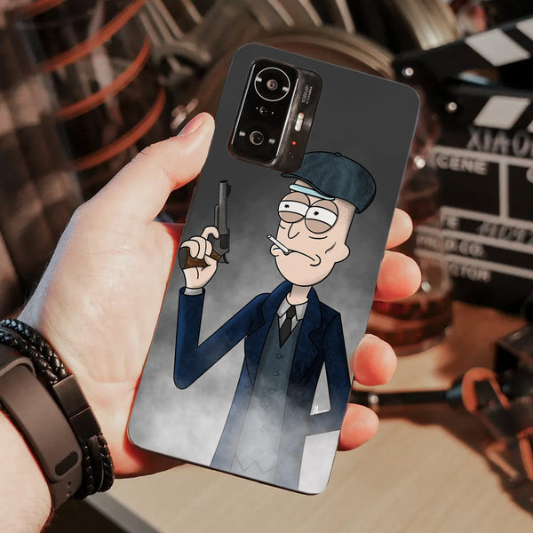 Husa compatibila cu Xiaomi Mi 9T model Rick Peaky Blinder Crossover, Silicon, TPU, Viceversa