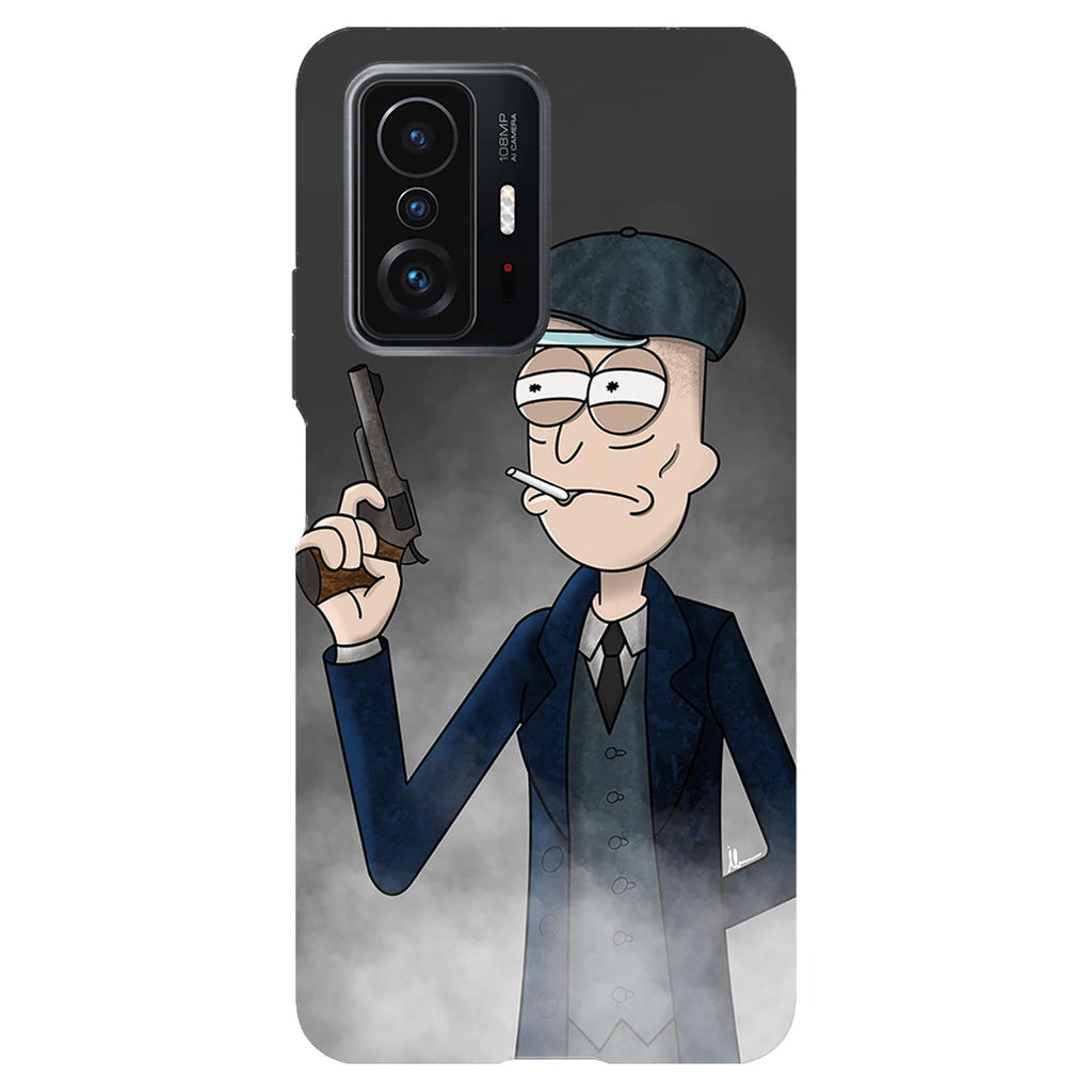 Husa compatibila cu Xiaomi Mi 11 Lite model Rick Peaky Blinder Crossover, Silicon, TPU, Viceversa