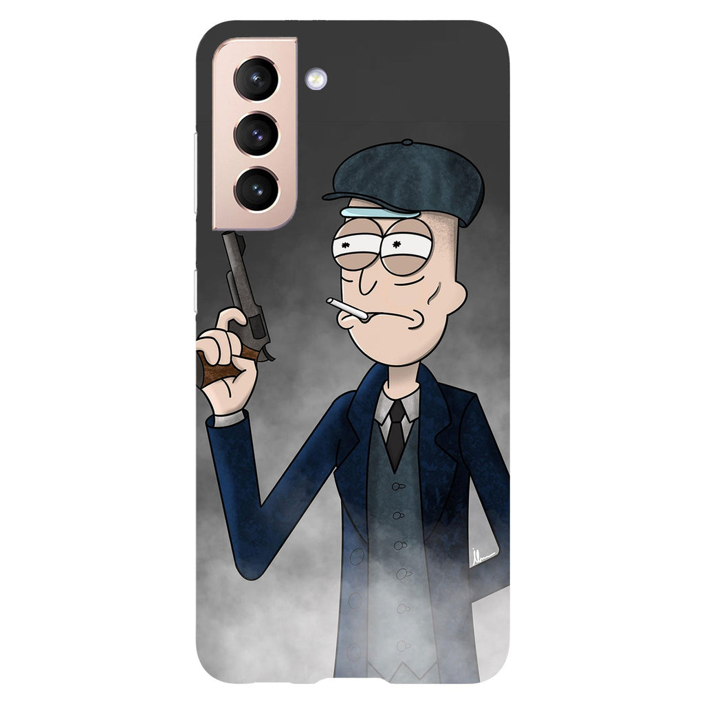 Husa Samsung Galaxy S21 FE model Rick Peaky Blinder Crossover, Silicon, TPU, Viceversa