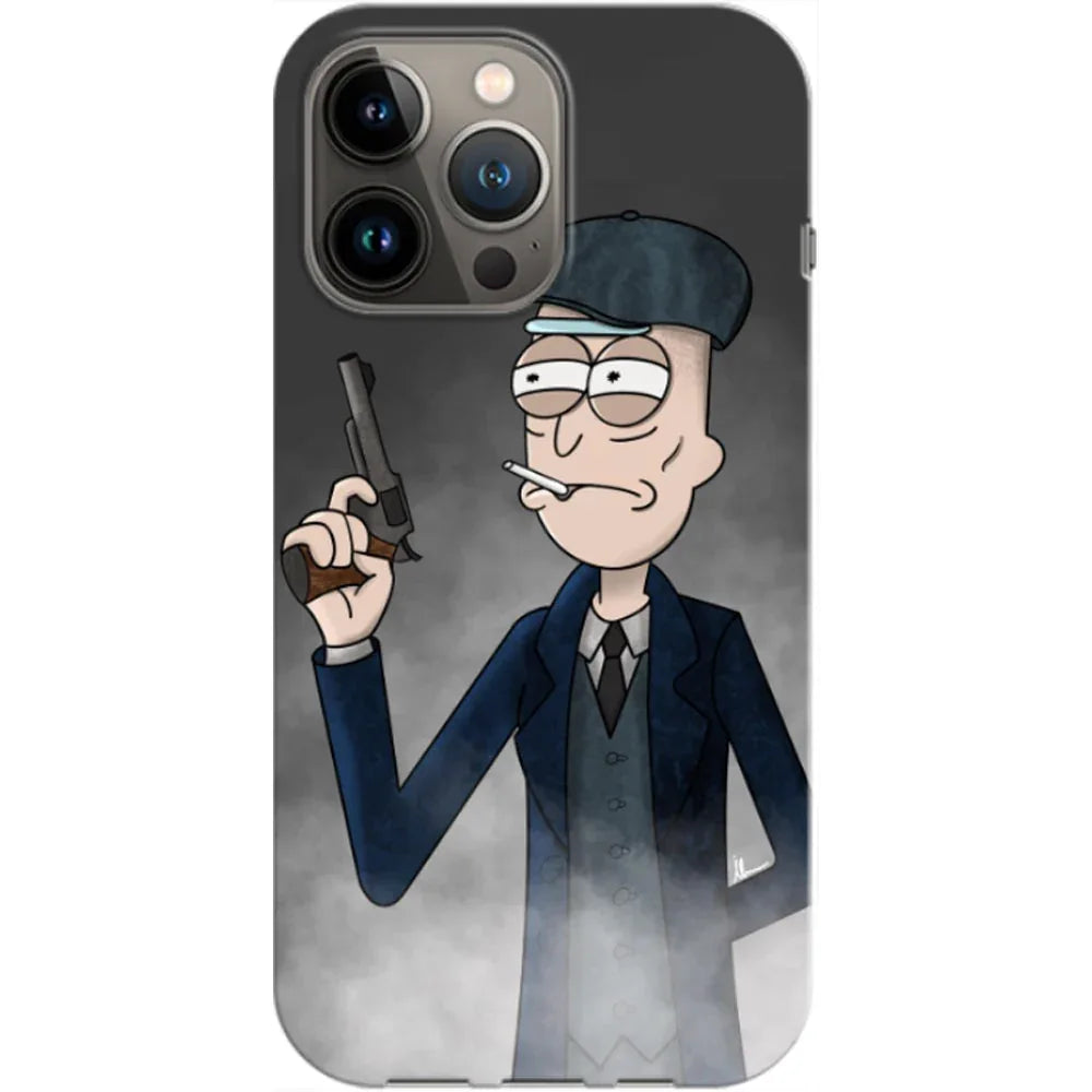 Husa Apple iPhone 12 / iPhone 12 Pro model Rick Peaky Blinder Crossover, Silicon, TPU, Viceversa - Viceversa