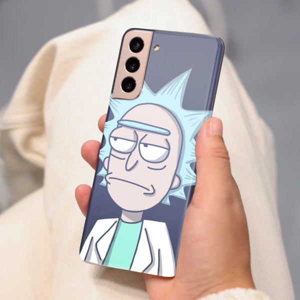 Husa Samsung Galaxy S21 FE model Rick, Silicon, TPU, Viceversa