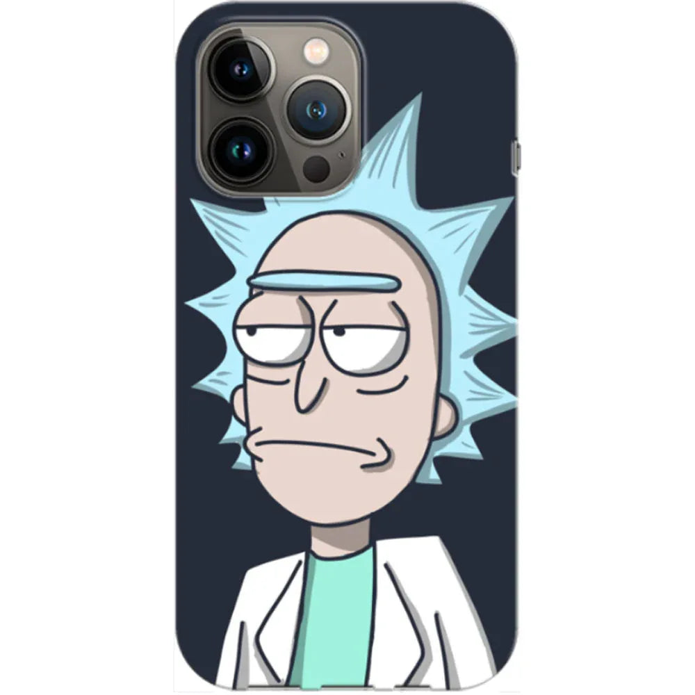 Husa compatibila cu Apple iPhone 14 Pro Max model Rick, Silicon, TPU, Viceversa - Viceversa
