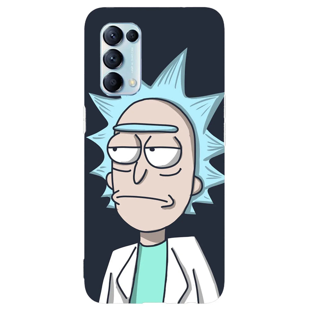 Husa compatibila cu Oppo A74 5G model Rick, Silicon, TPU, Viceversa - Viceversa