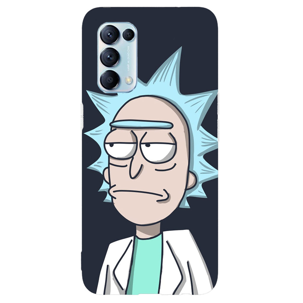 Husa compatibila cu Oppo Reno 5 4G model Rick, Silicon, TPU, Viceversa