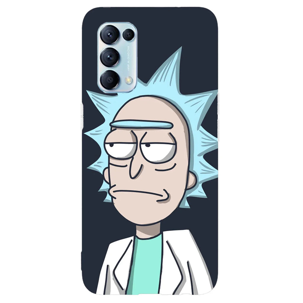 Husa compatibila cu Oppo Reno 6 Pro 5G model Rick, Silicon, TPU, Viceversa - Viceversa