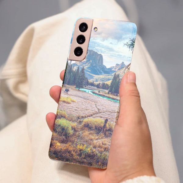 Husa Samsung Galaxy S21 FE model River Range Wyoming, Silicon, TPU, Viceversa