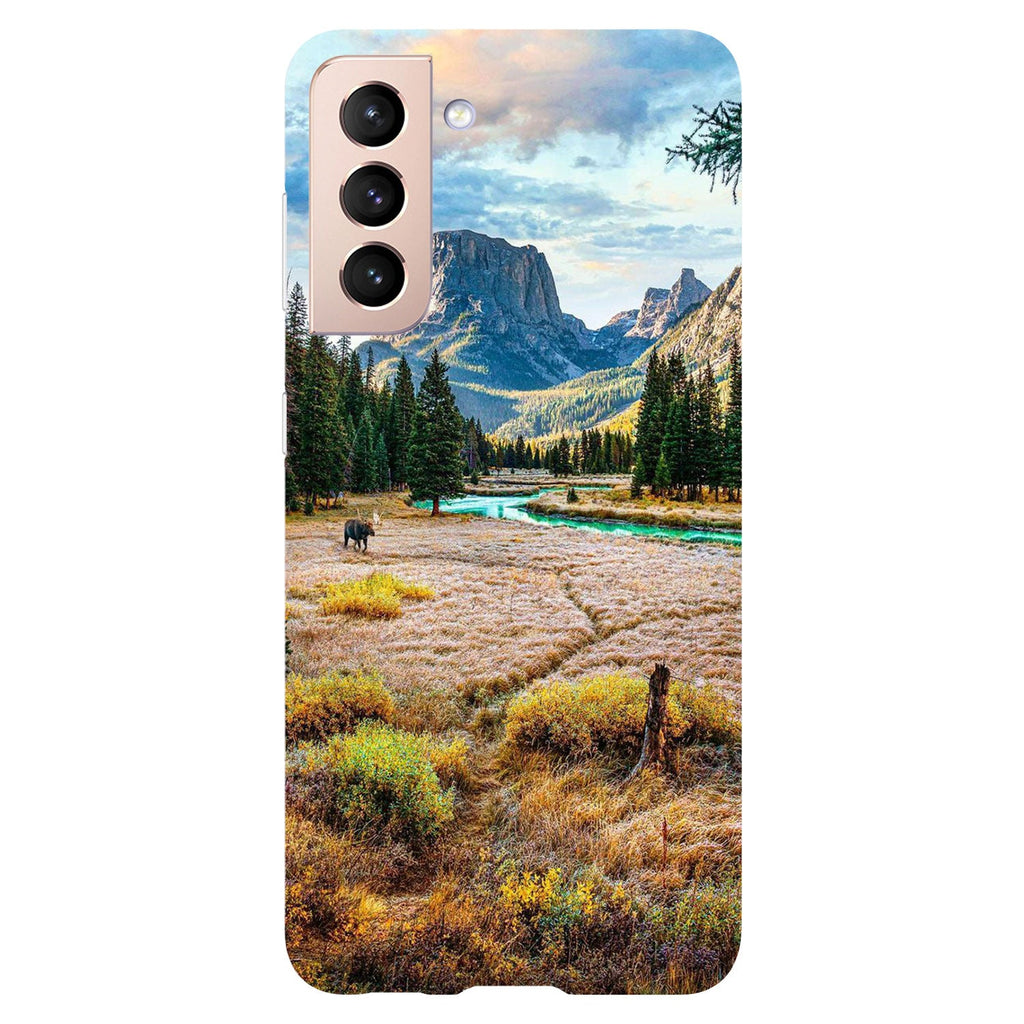 Husa Samsung Galaxy S21 FE model River Range Wyoming, Silicon, TPU, Viceversa