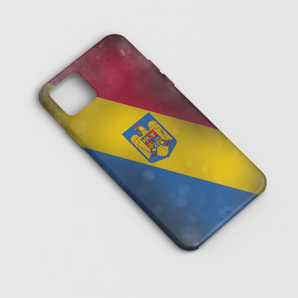 Husa compatibila cu Apple iPhone 12 Mini model Romania Flag,Silicon, Tpu, Viceversa