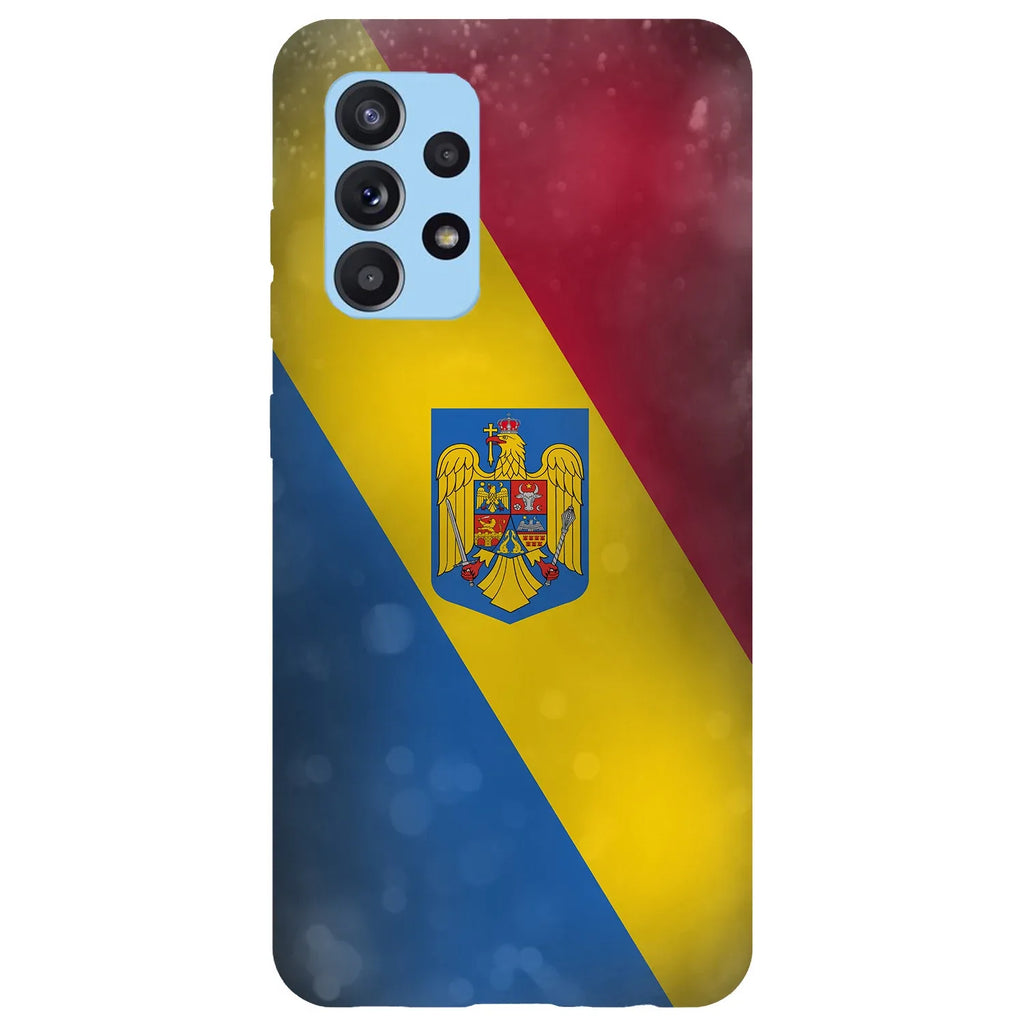 Husa compatibila cu Samsung Galaxy A53 5G model Romania Flag, Silicon, TPU, Viceversa - Viceversa