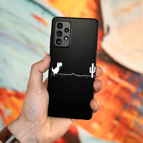 Husa compatibila cu Samsung Galaxy A53 5G model Run for your life, Silicon, TPU, Viceversa - Viceversa