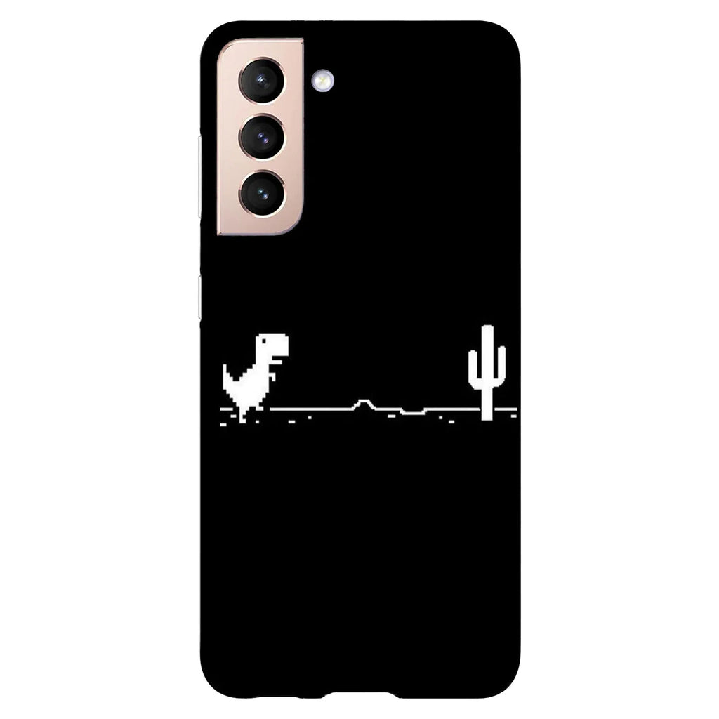 Husa compatibila cu Samsung Galaxy S21 Plus model Run for your life, Silicon, TPU, Viceversa - Viceversa