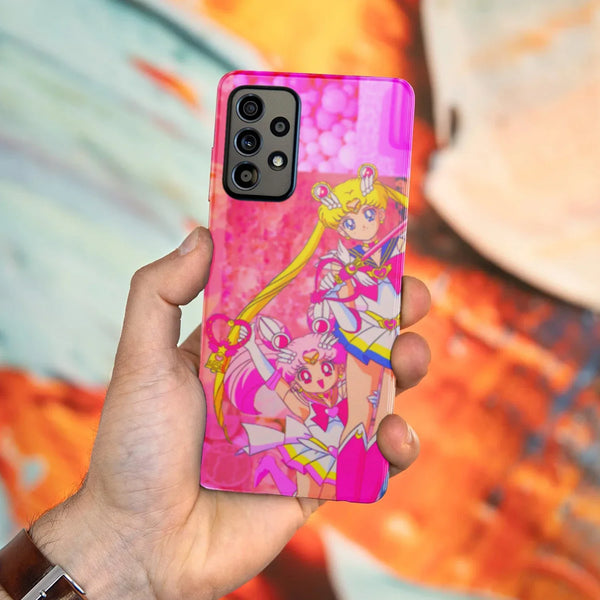 Husa compatibila cu Samsung Galaxy A53 5G model Sailor Moon, Silicon, TPU, Viceversa - Viceversa