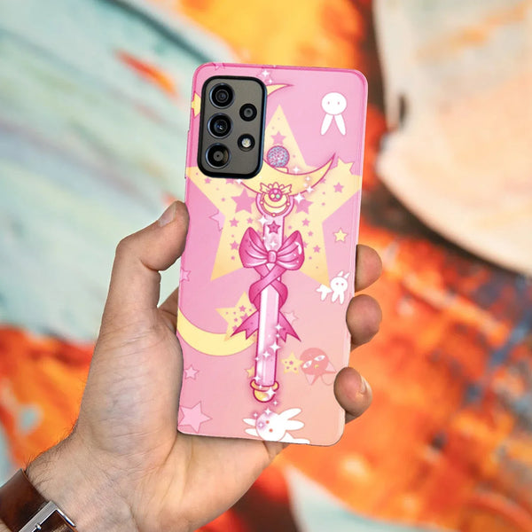 Husa compatibila cu Samsung Galaxy A53 5G model Sailor Moon wand, Silicon, TPU, Viceversa - Viceversa
