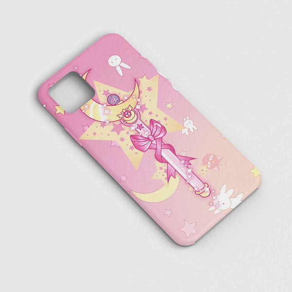 Husa compatibila cu Apple iPhone 14 model Sailor Moon wand, Silicon, TPU, Viceversa - Viceversa