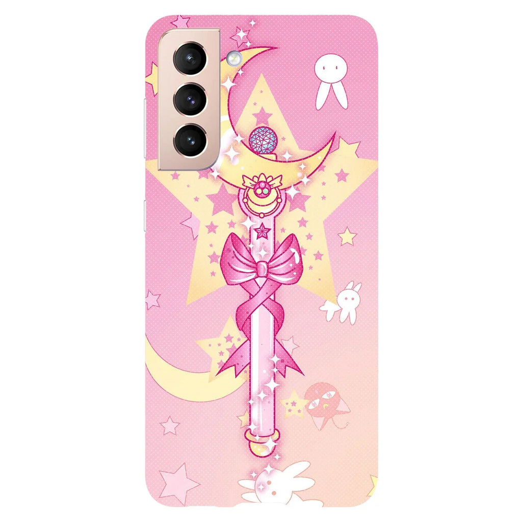 Husa compatibila cu Samsung Galaxy S20 Plus model Sailor Moon wand, Silicon, TPU, Viceversa - Viceversa