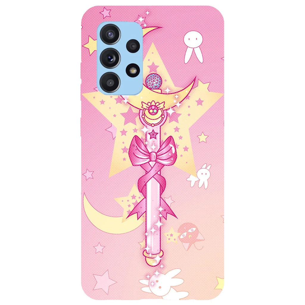 Husa compatibila cu Samsung Galaxy A53 5G model Sailor Moon wand, Silicon, TPU, Viceversa - Viceversa