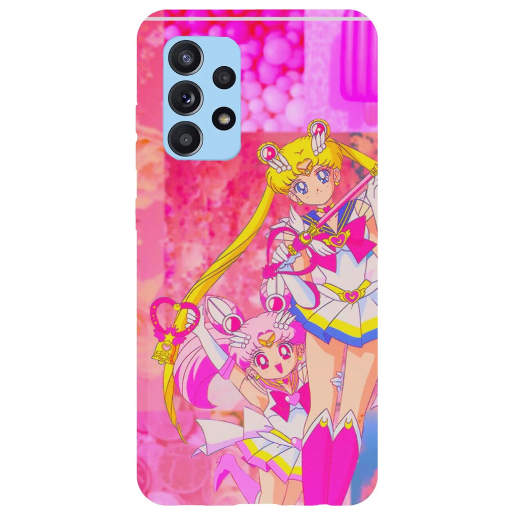 Husa compatibila cu Samsung Galaxy A53 5G model Sailor Moon, Silicon, TPU, Viceversa - Viceversa