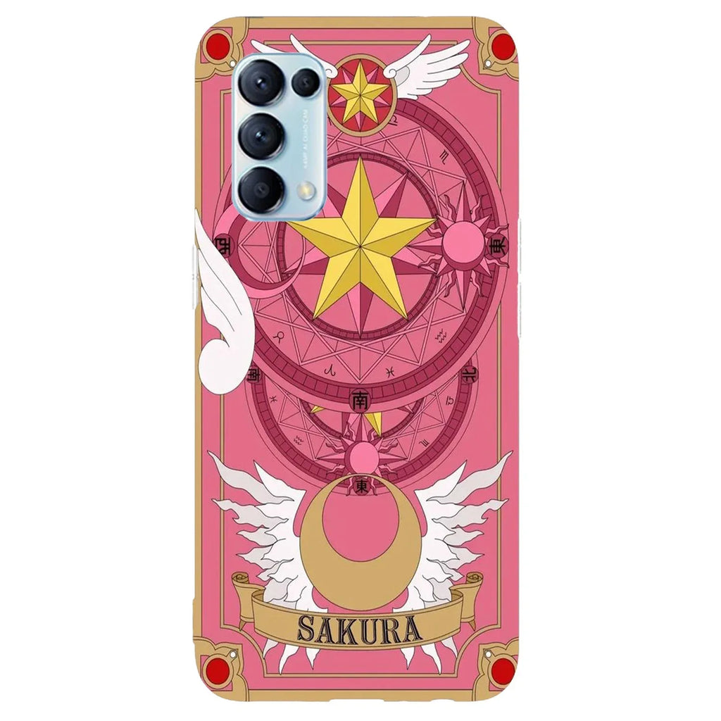 Husa compatibila cu Oppo Reno 4Z model Sakura, Silicon, TPU, Viceversa - Viceversa