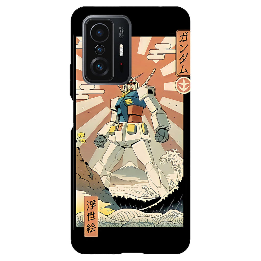 Husa compatibila cu Xiaomi Mi 11 Lite model Samurai Robot Suit, Silicon, TPU, Viceversa