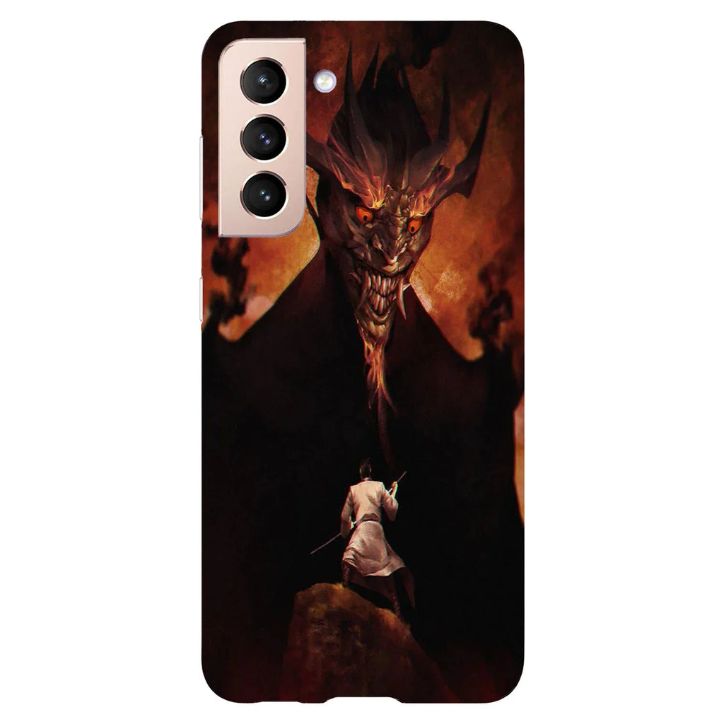 Husa compatibila cu Samsung Galaxy S22 Plus model Samurai Jack fight, Silicon, TPU, Viceversa - Viceversa