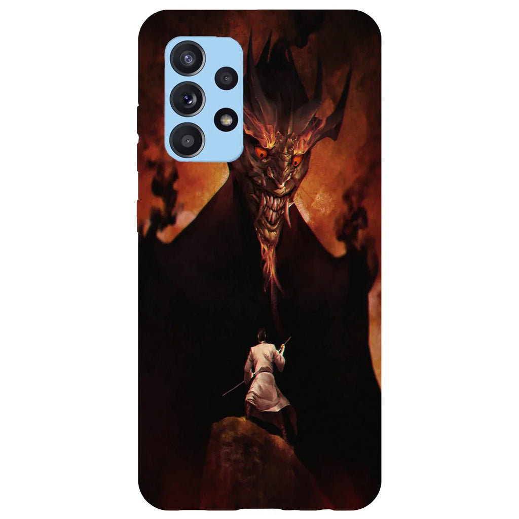 Husa compatibila cu Samsung Galaxy A53 5G model Samurai Jack fight, Silicon, TPU, Viceversa - Viceversa