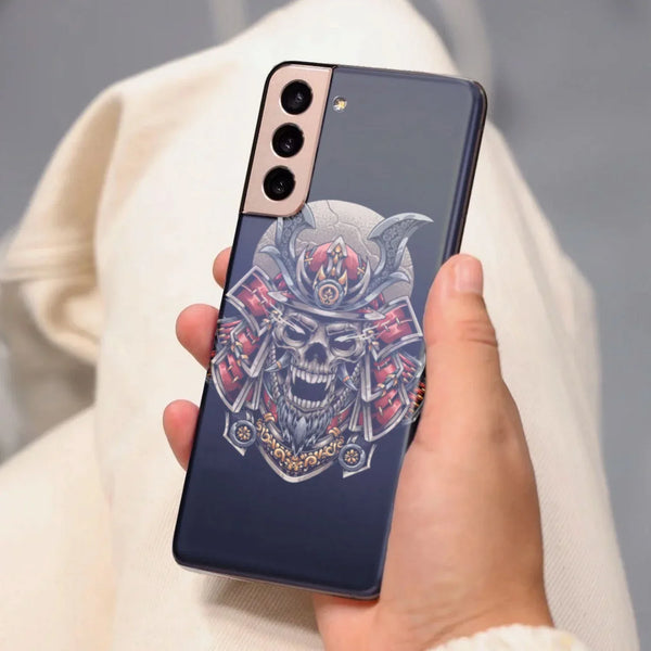 Husa compatibila cu Samsung Galaxy S20 Ultra model Samurai skull, Silicon, TPU, Viceversa - Viceversa