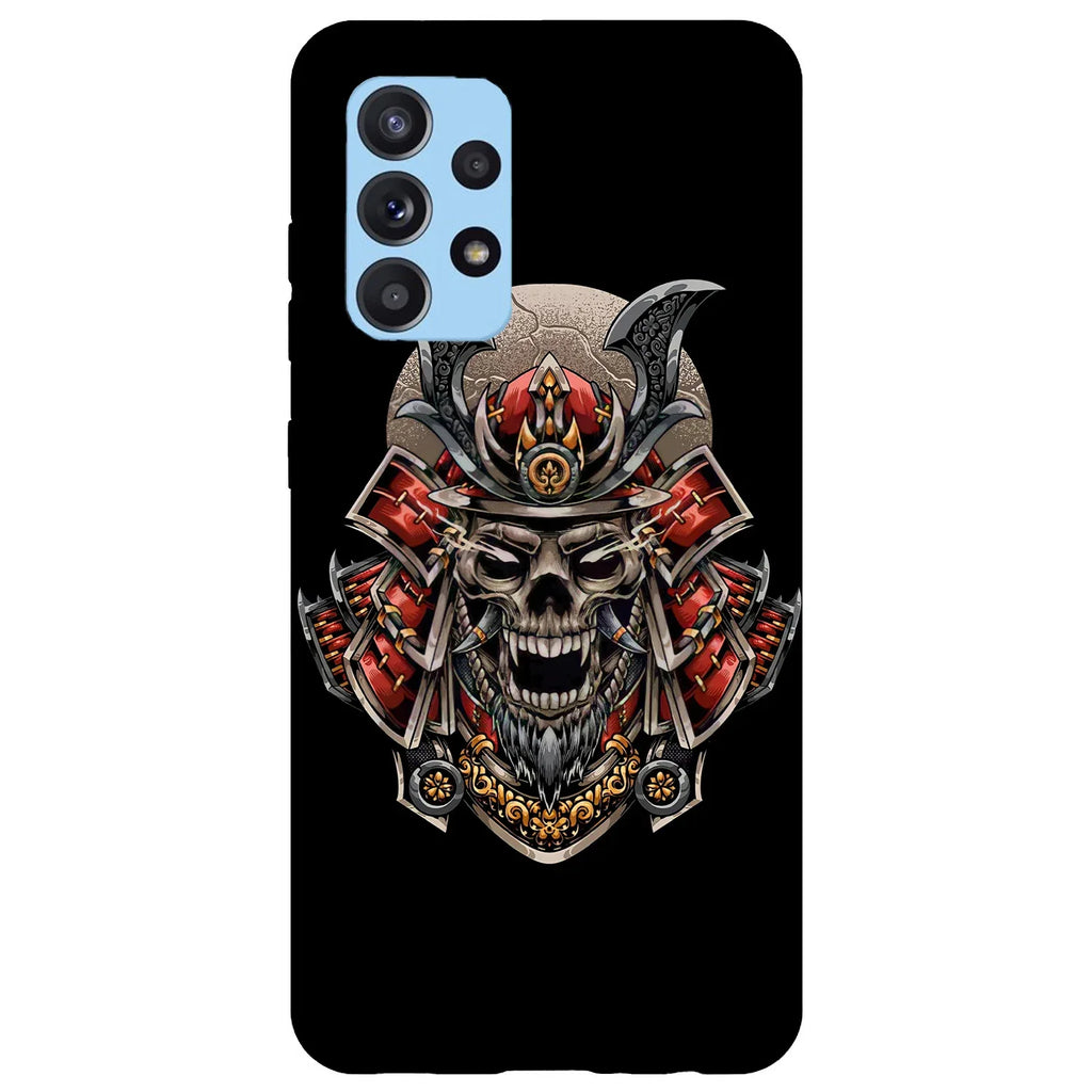 Husa compatibila cu Samsung Galaxy A53 5G model Samurai skull, Silicon, TPU, Viceversa - Viceversa
