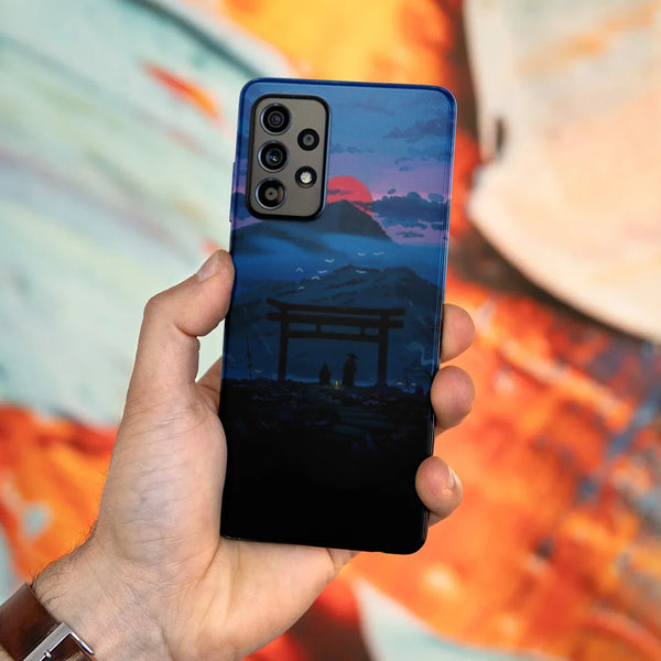 Husa compatibila cu Samsung Galaxy A53 5G model Samurai gate, Silicon, TPU, Viceversa - Viceversa