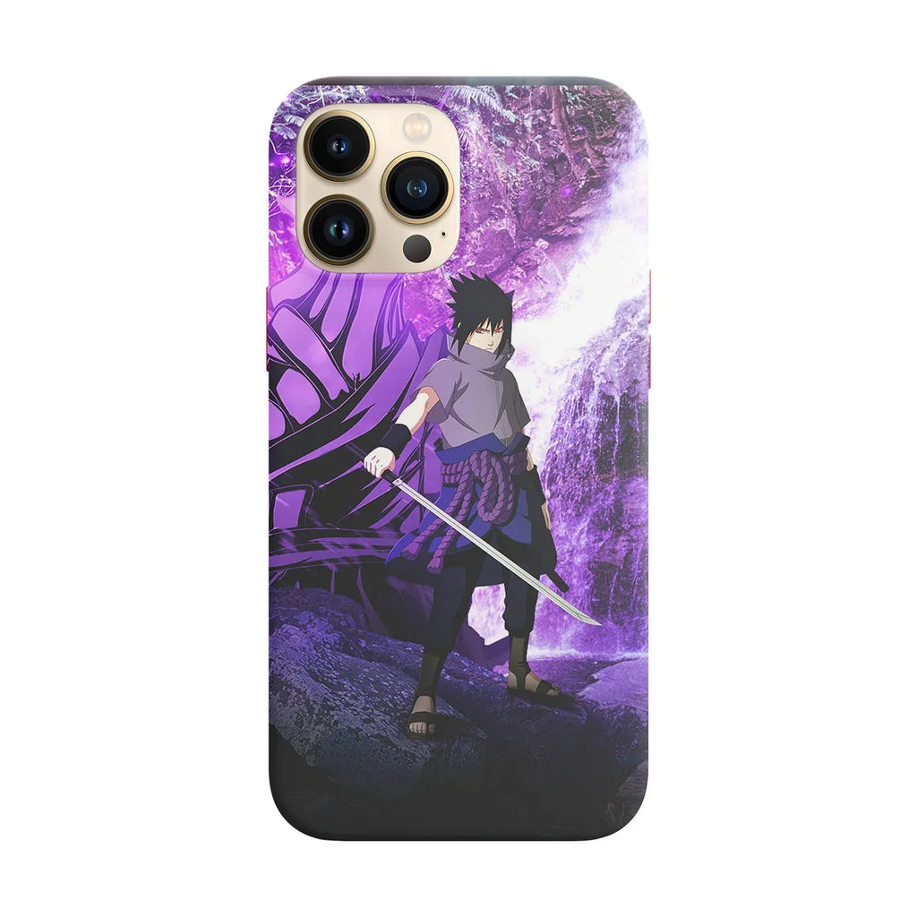 Husa compatibila cu Apple iPhone 11 model Sasuke Uchiha Susano, Silicon, TPU, Viceversa - Viceversa