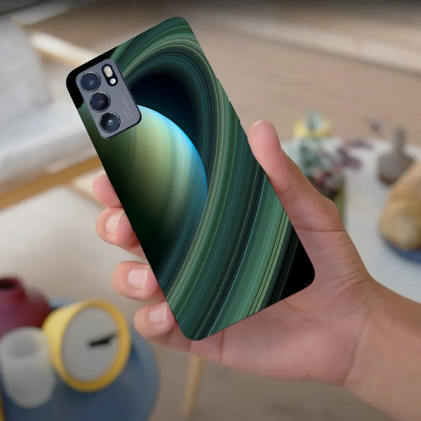 Husa compatibila cu Oppo Reno 6 Pro 5G model Saturn, Silicon, TPU, Viceversa - Viceversa