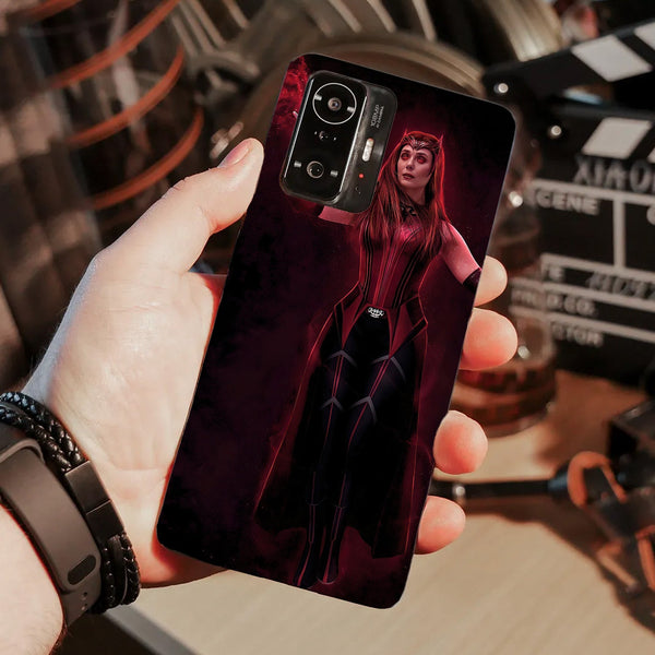 Husa compatibila cu Xiaomi Mi 11 Lite model Scarlet Witch, Silicon, TPU, Viceversa