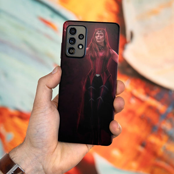 Husa compatibila cu Samsung Galaxy A73 5G model Scarlet Witch, Silicon, TPU, Viceversa