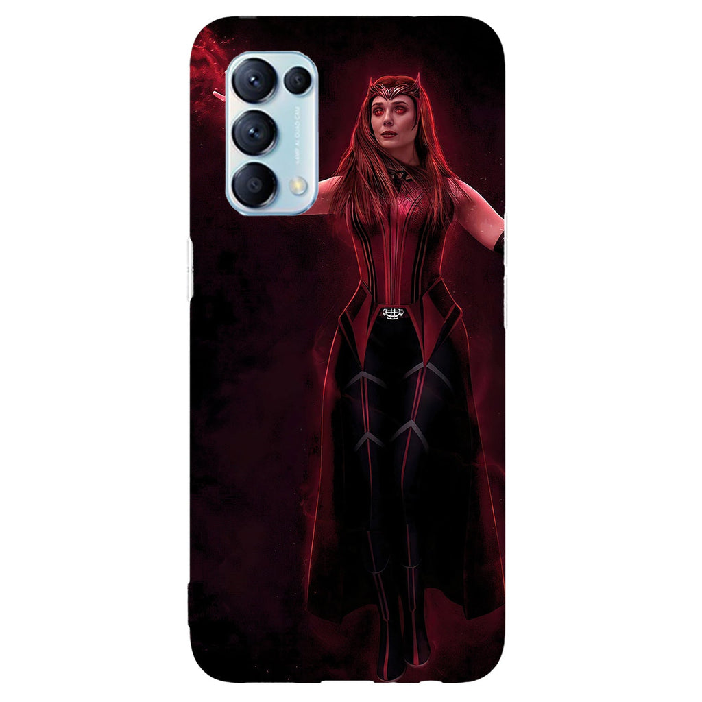 Husa compatibila cu Oppo Reno 5 4G model Scarlet Witch, Silicon, TPU, Viceversa